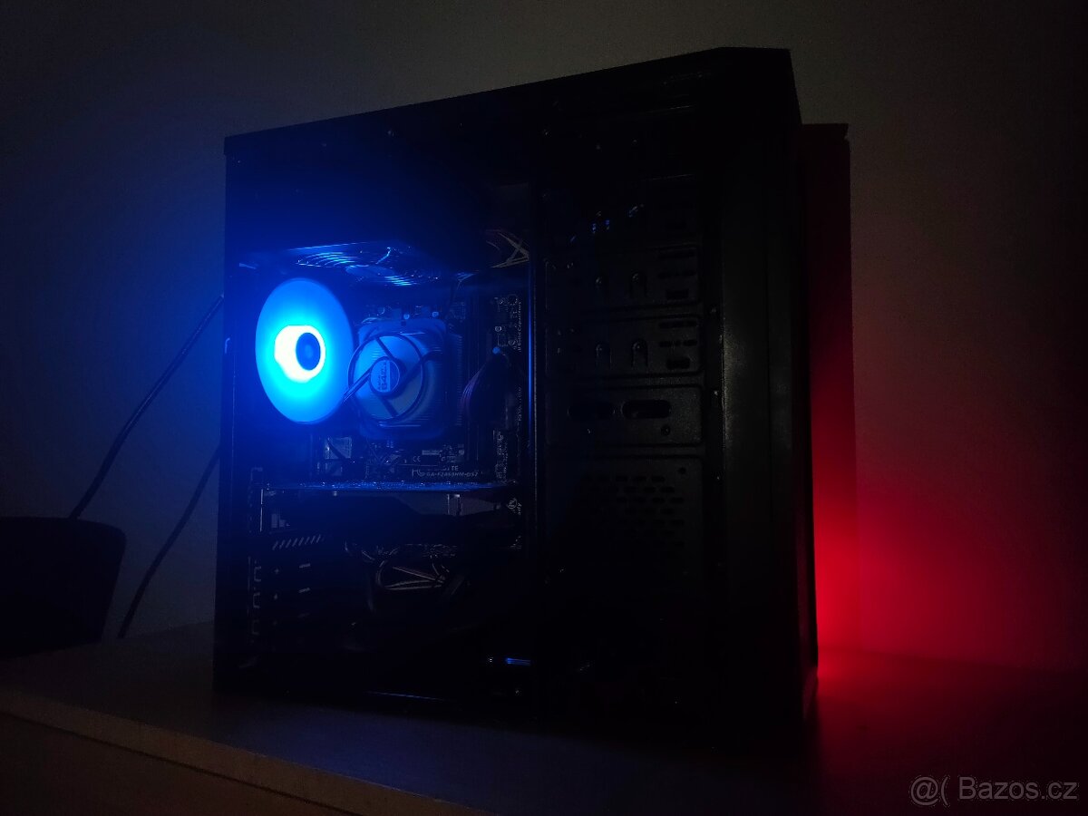 Herní PC Intel Core i5, NVIDIA GTX 1070 8 GB, SSD, HDD