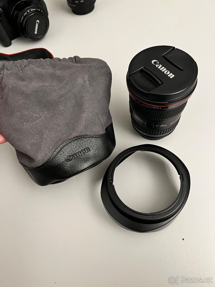 Canon zoom lens EF 17-40 mm, f 4.0