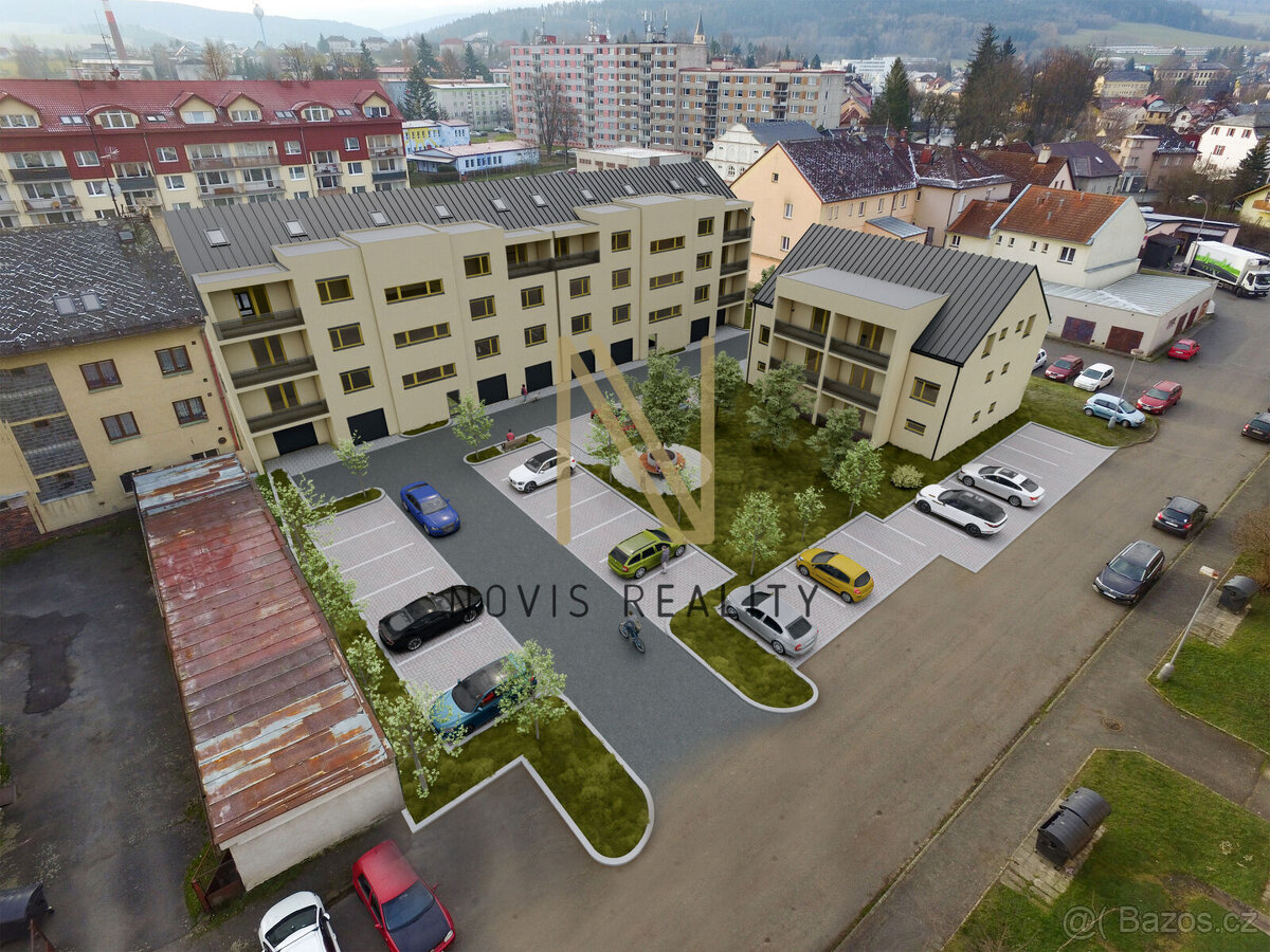 Prodej, byt 2+kk, A1, 35 m², Nýrsko, ul. Náměstí