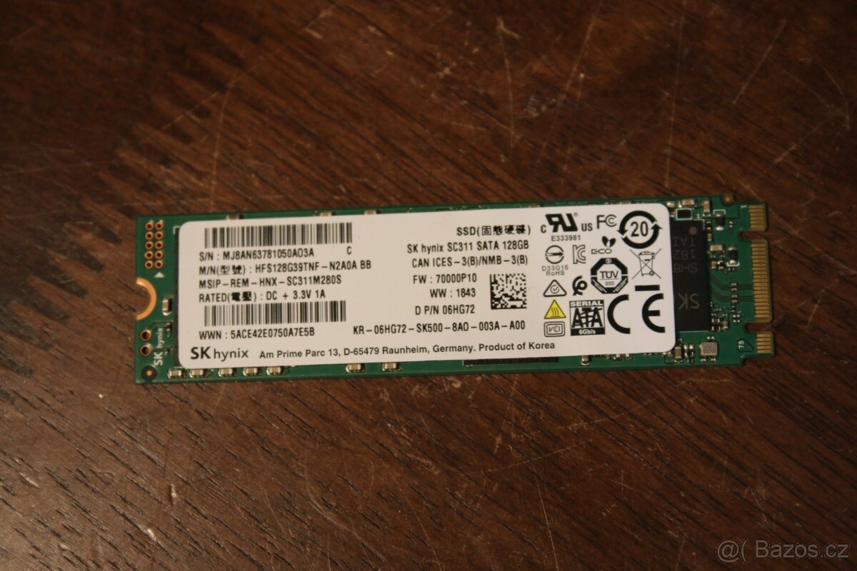 SSD disk M.2 - 128 Gb