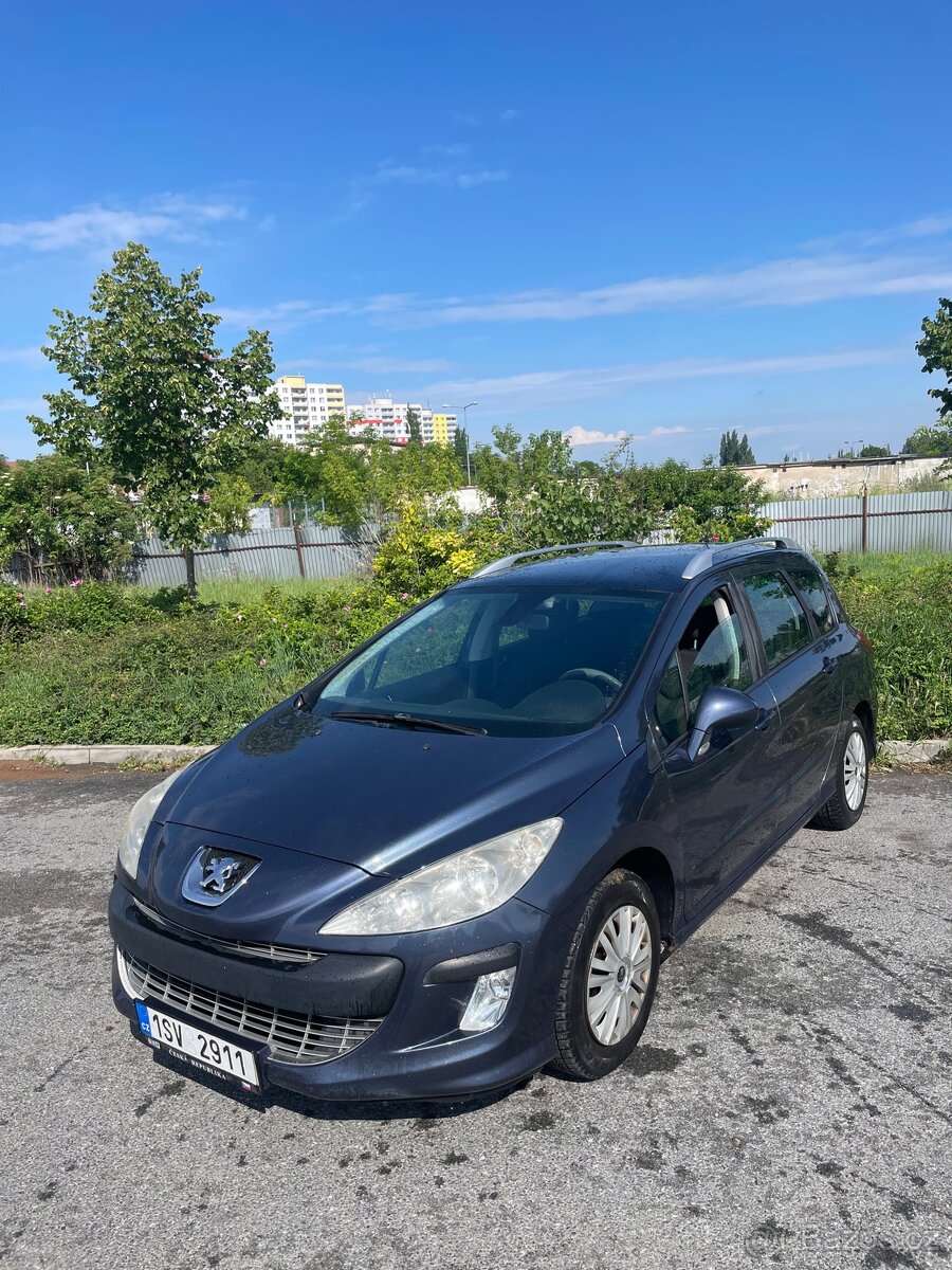 Peugeot 308 /1,6Hdi/, 2009, 218000km, 66kw,5ti rychlostní