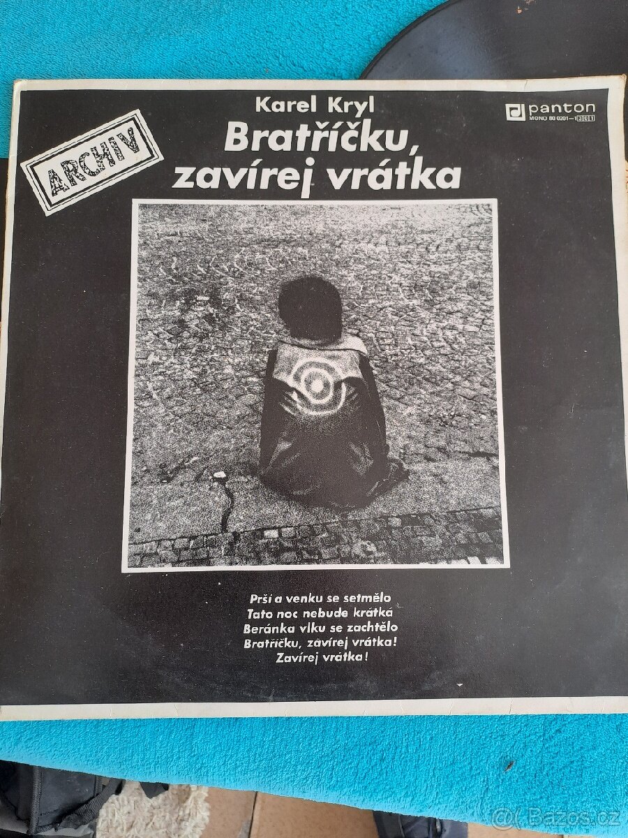 LP, vinyl , Karel kryl