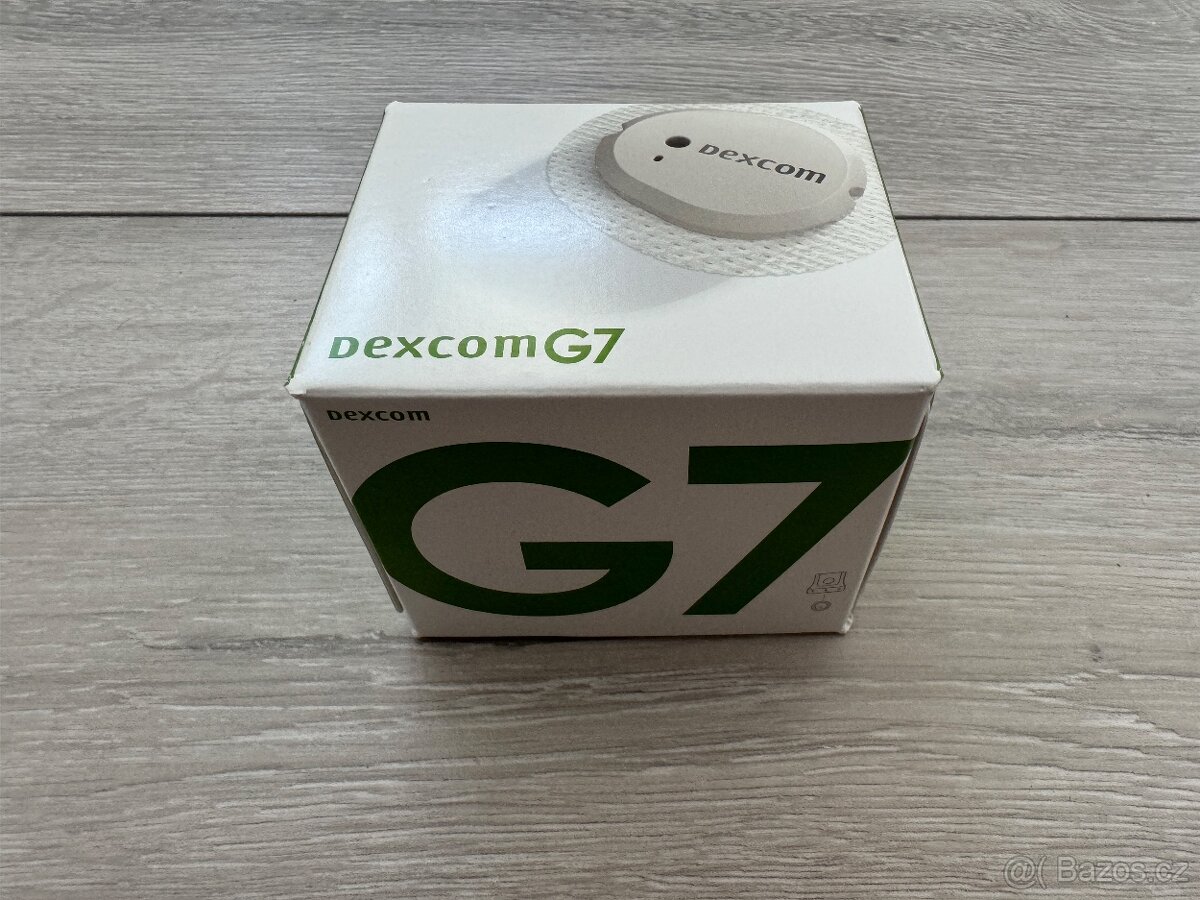 Dexcom G7 sensor na měření cukru v krvi - nový