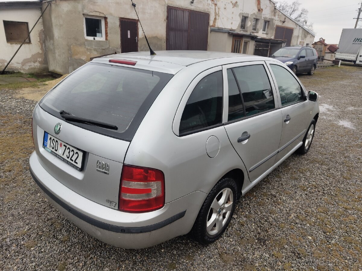 Škoda Fabia 1.4 TDI ,combi, závěs.