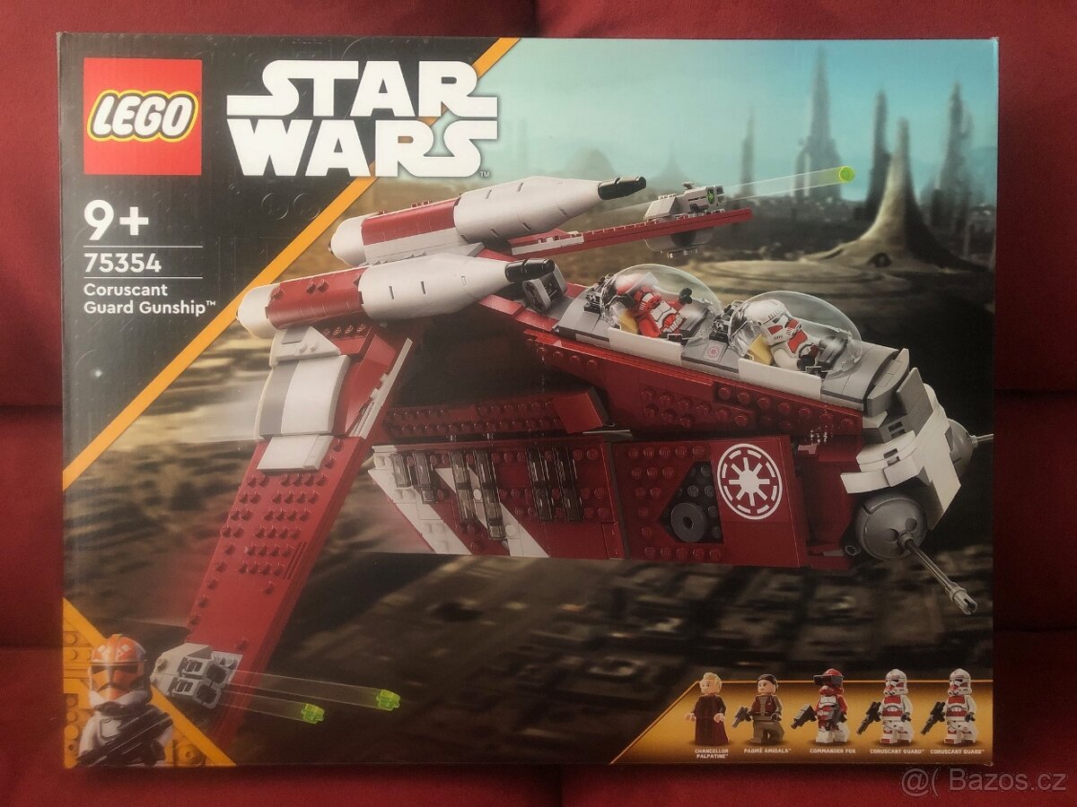 LEGO Star Wars 75354 Coruscantský dělový člun - Bez figurek