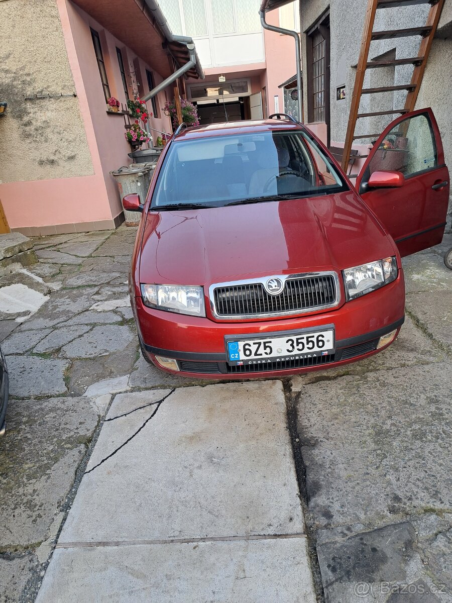Prodám Škoda Fabia combi1.4.50 kw lpg