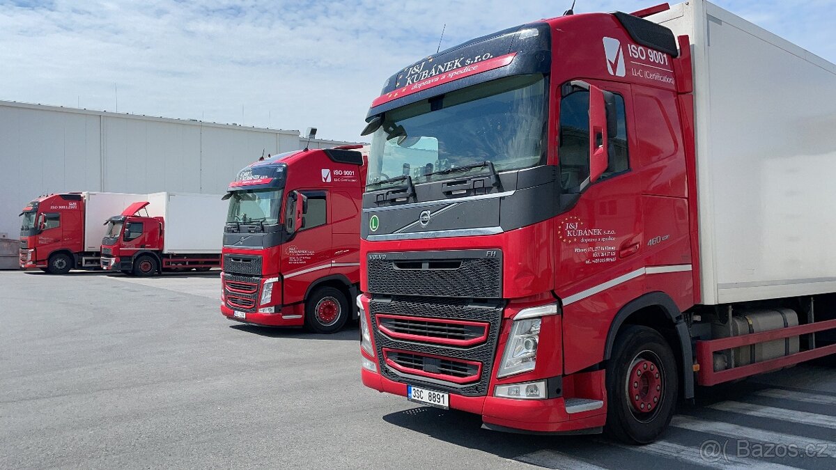 Řidiče C+E na Volvo FH - DPP, Brigáda Praha a okolí