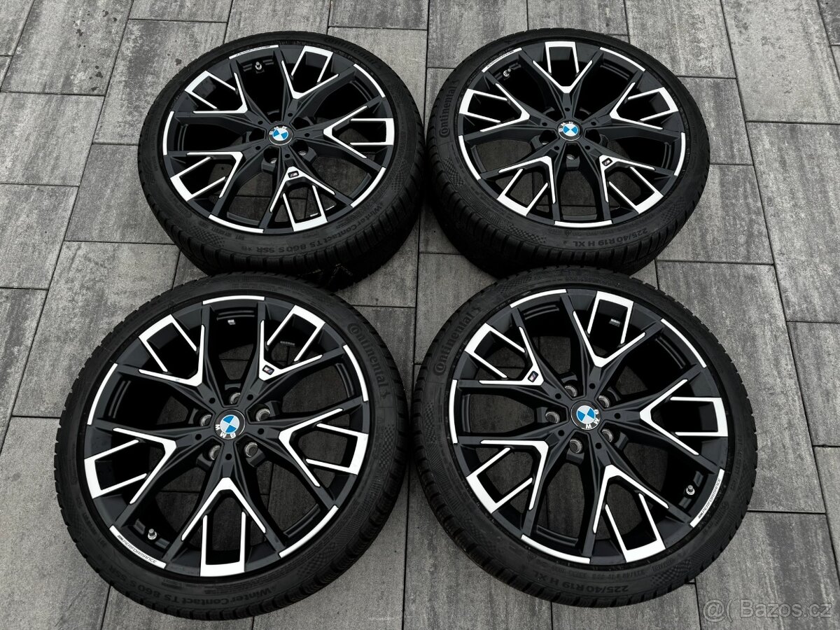 Originál alu kola Bmw F70 5x112 R19 Zimní zánovní