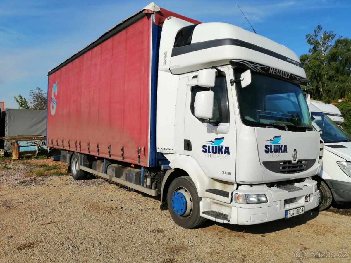 Renault Midlum 240 dxi Euro 4 12t veškeré ND