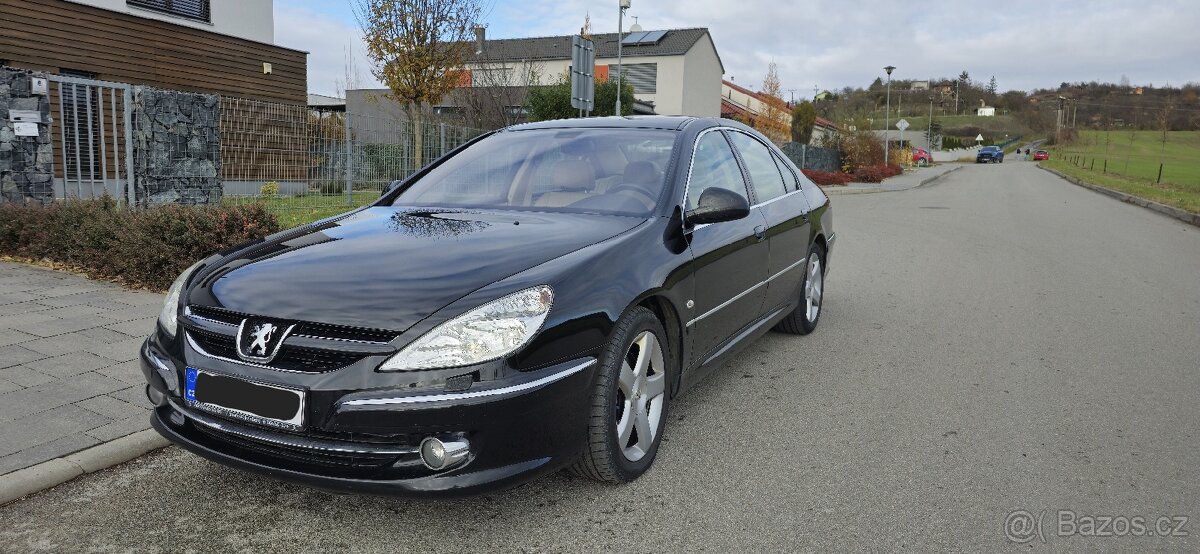 PEUGEOT 607, 2.7 DIESEL, 200PS, KLIMA, KŮŽE, NAVI