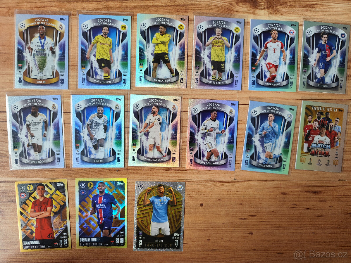 Fotbalové kartičky Match Attax 2025 - 1 Edícia