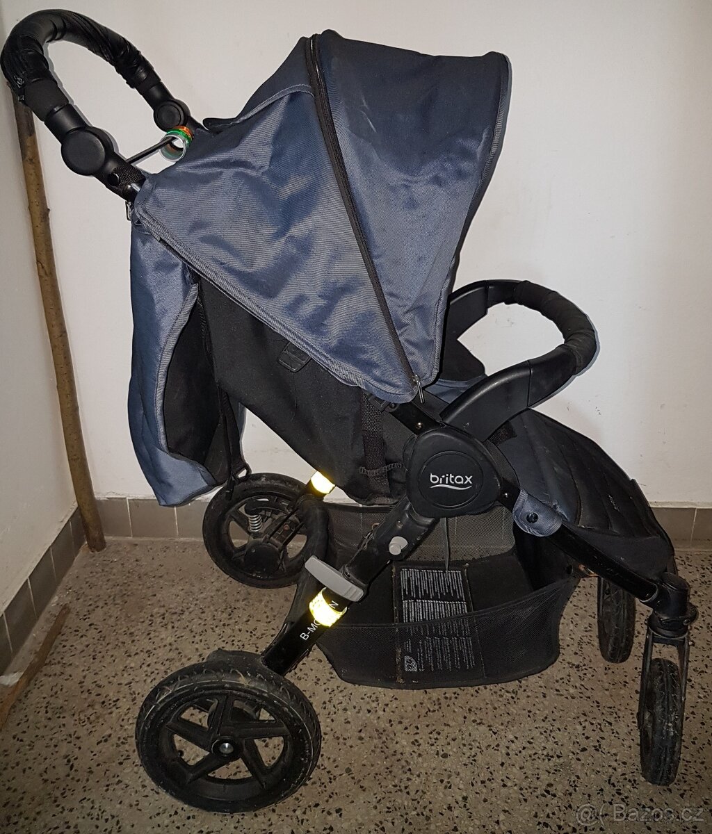 Kočárek Britax Romer B-motion 4 Blue denim