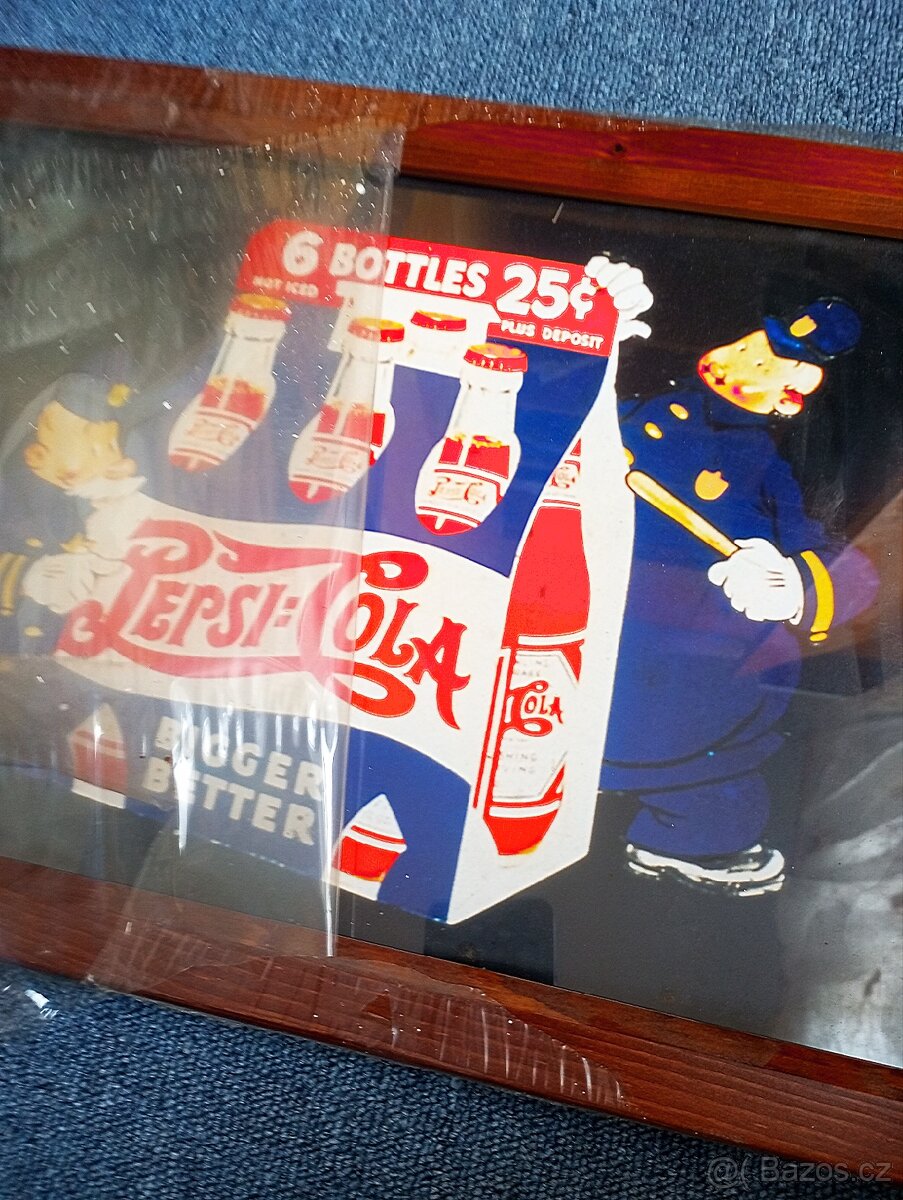 Retro rámek Pepsi Cola ORIGINAL