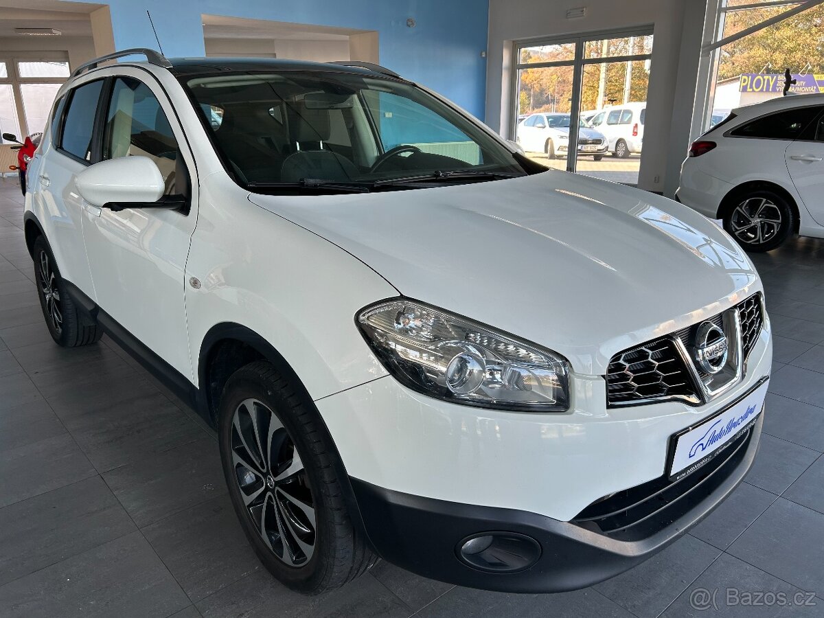 Nissan Qashqai 1,6 dCi,PŮVOD ČR,TAŽNÉ,SERVISKA