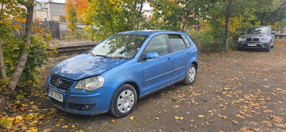 VW POLO 1.2 44ke rok-2008 najeto 29tis/km. Vyplaveno