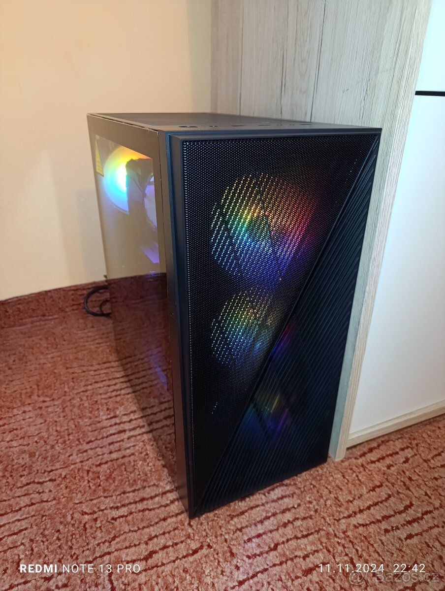 Herní PC- Ryzen 7, 32GB RAM, 1TB NVME, RTX3060TI, WIN11