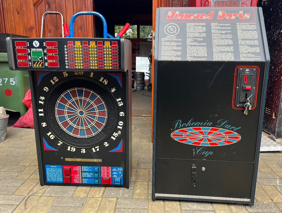 Šipkovy automat, šipky, Diamond, vofotronix darts