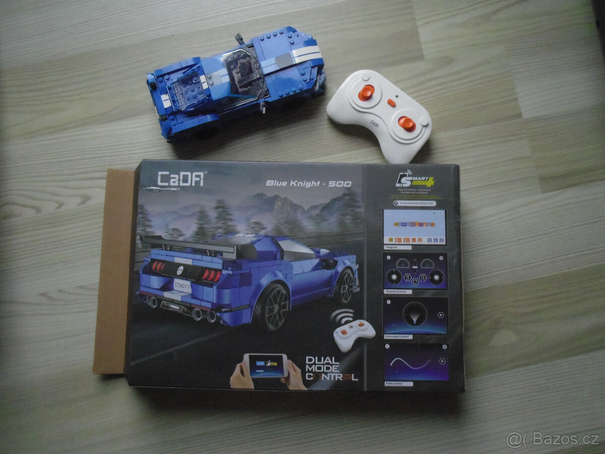 CaDA RC stavebnice sporťáku Blue Knight