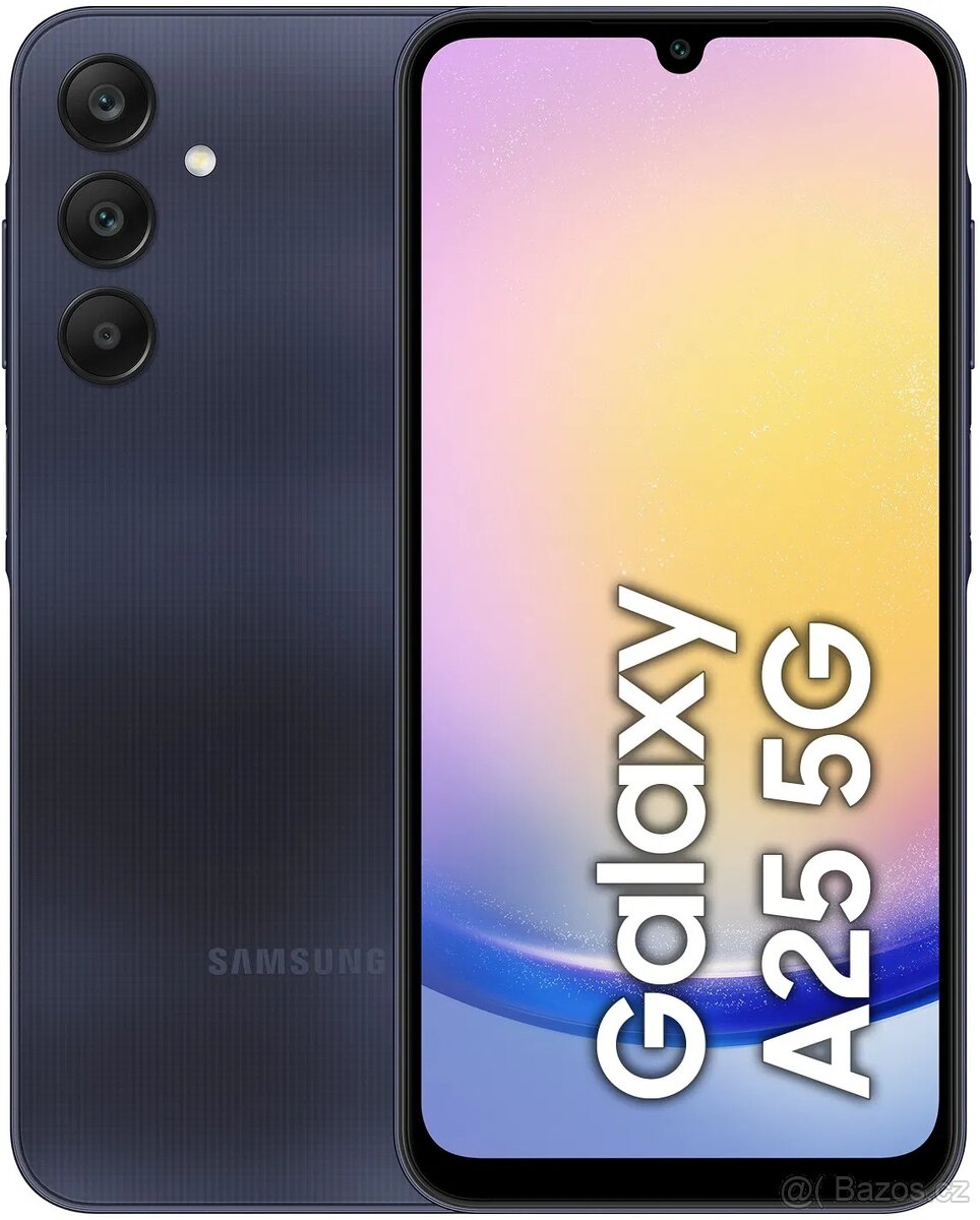 Samsung Galaxy A25 5G 6GB/128GB černá NOVY