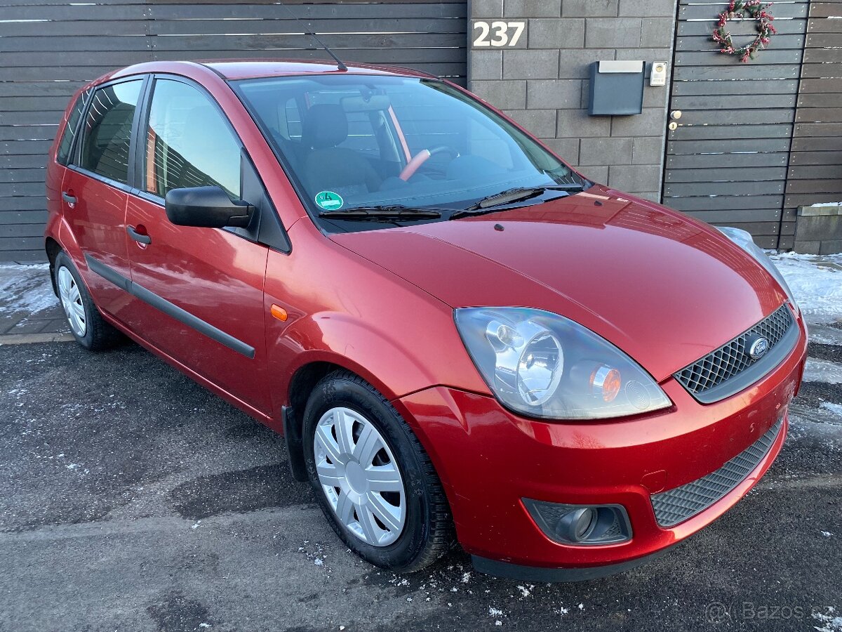 Ford Fiesta, 1.3, 2007, bez koroze, 1 majitel