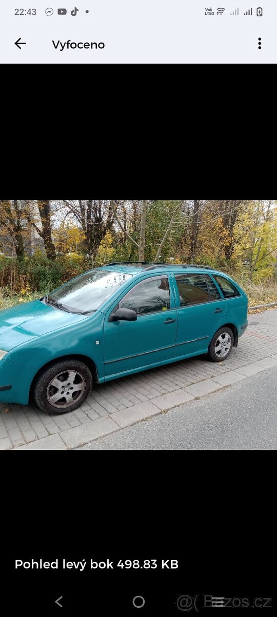 Škoda fabia combi LPG