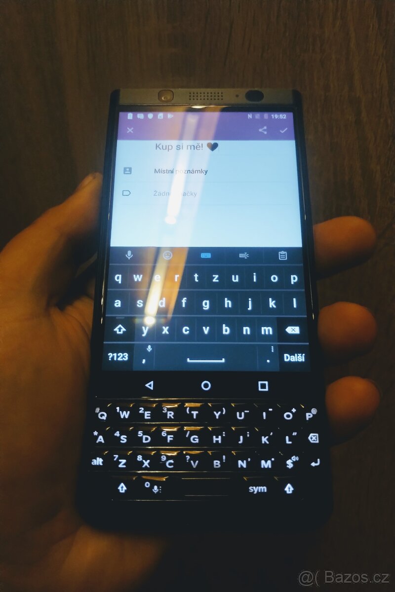 Rezervováno  | Prodám BlackBerry KeyOne Black Edition