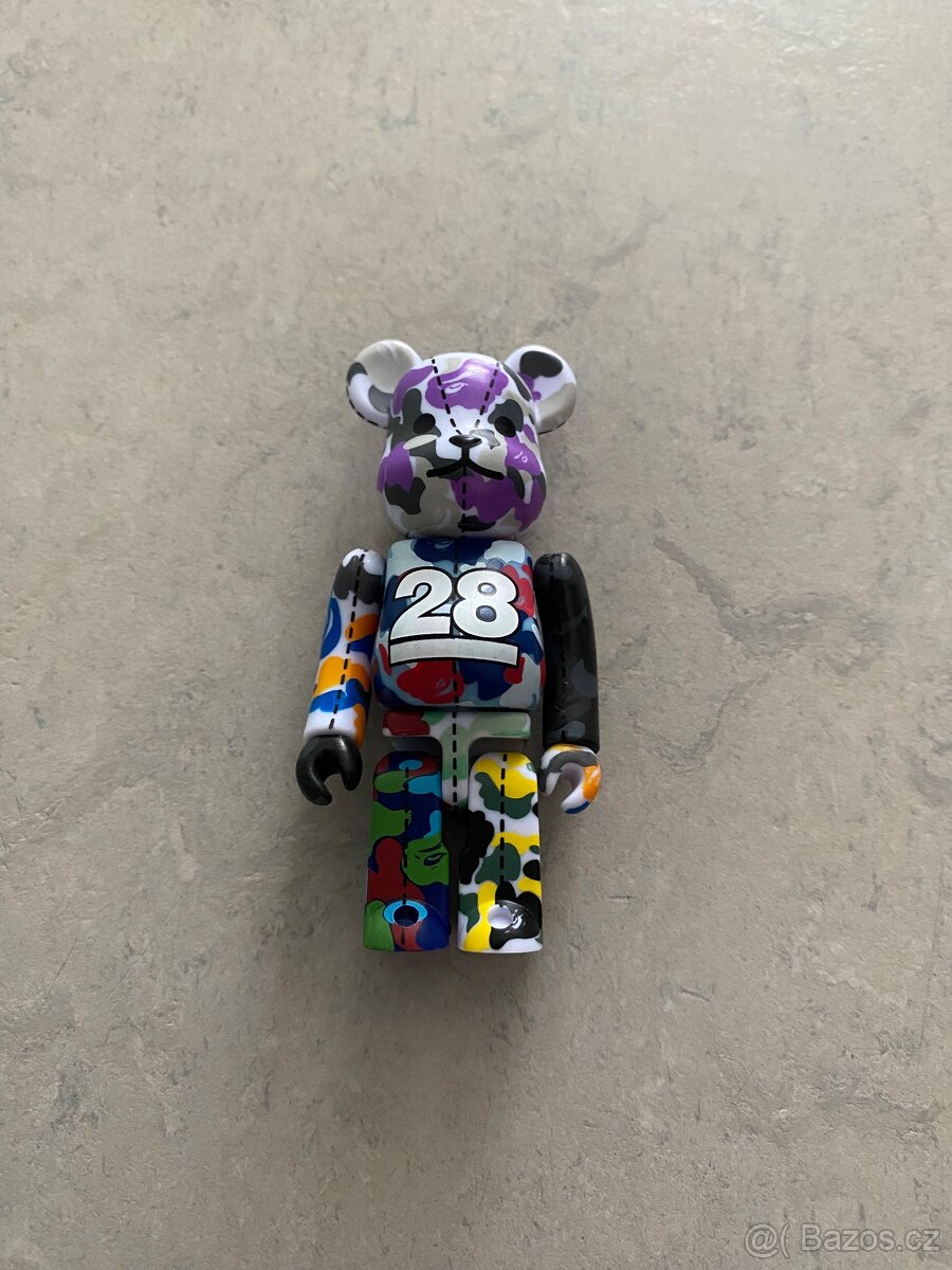 Bearbrick A Bathing Ape 28th Anniversary Camo #1 100% Secret