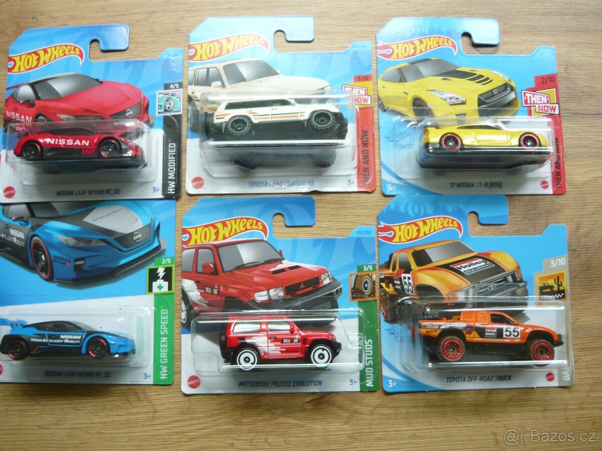 AUTÍČKA HOT WHEELS