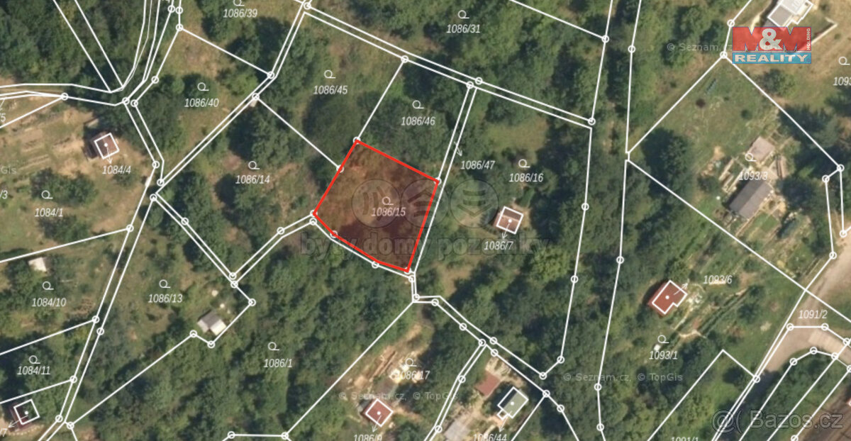 Prodej zahrady, 461 m², Dolní Zálezly