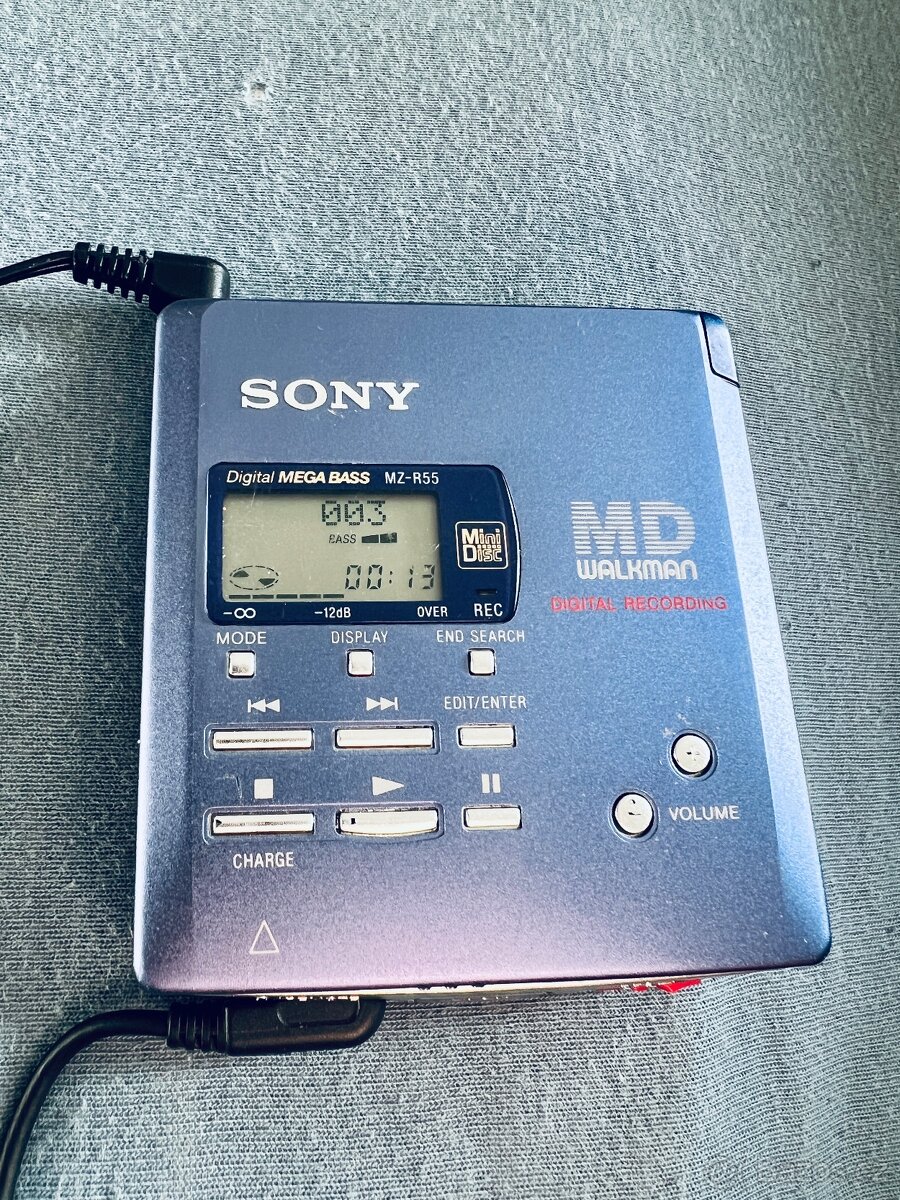 Minidisc Sony rekordér