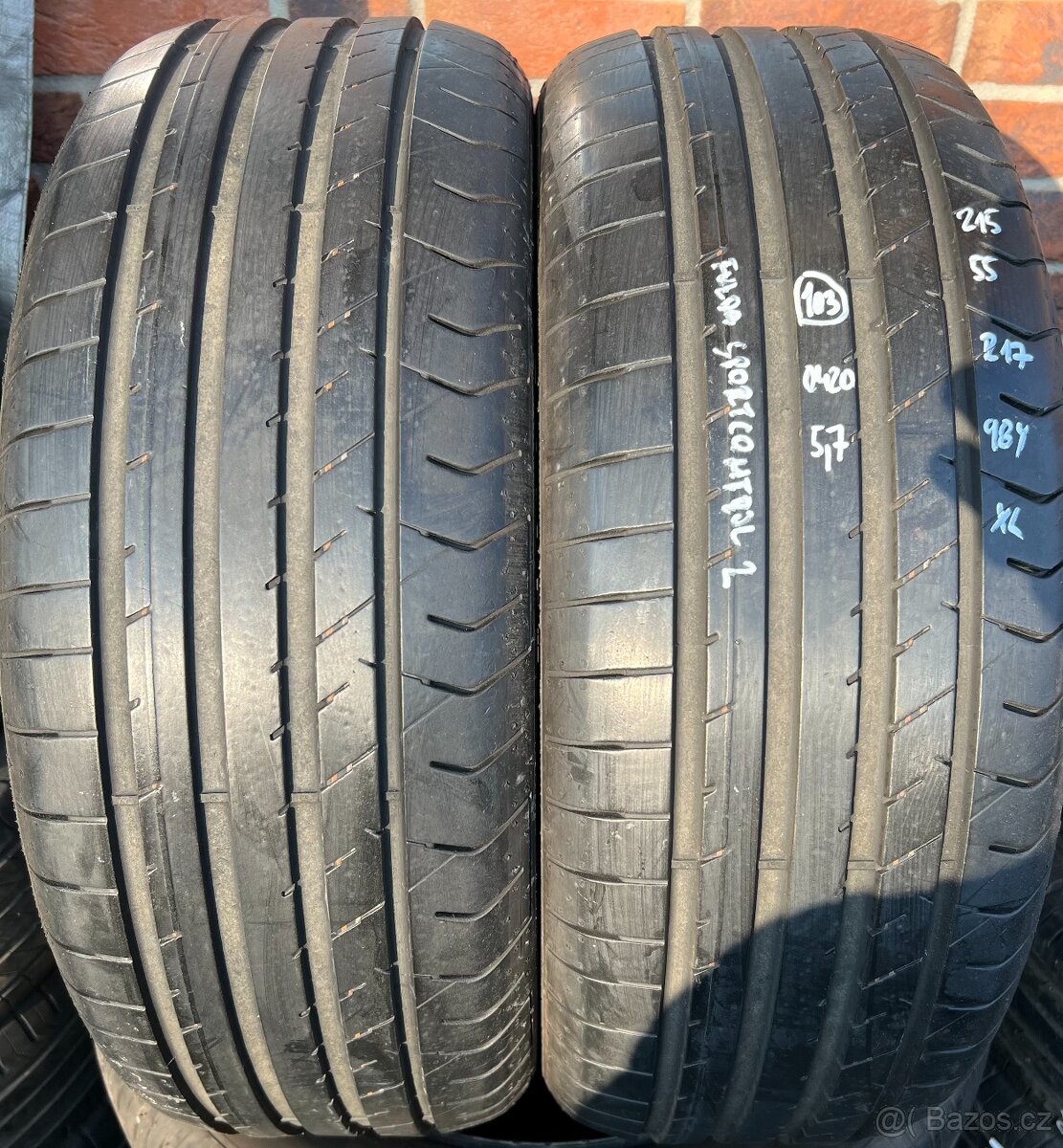 215/55 R17 98Y XL letní pneu Fulda SportControl 2 (0420)