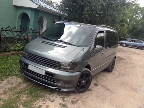 Mercedes Vito Viano W638 (96-03) spoiler předního nárazníku