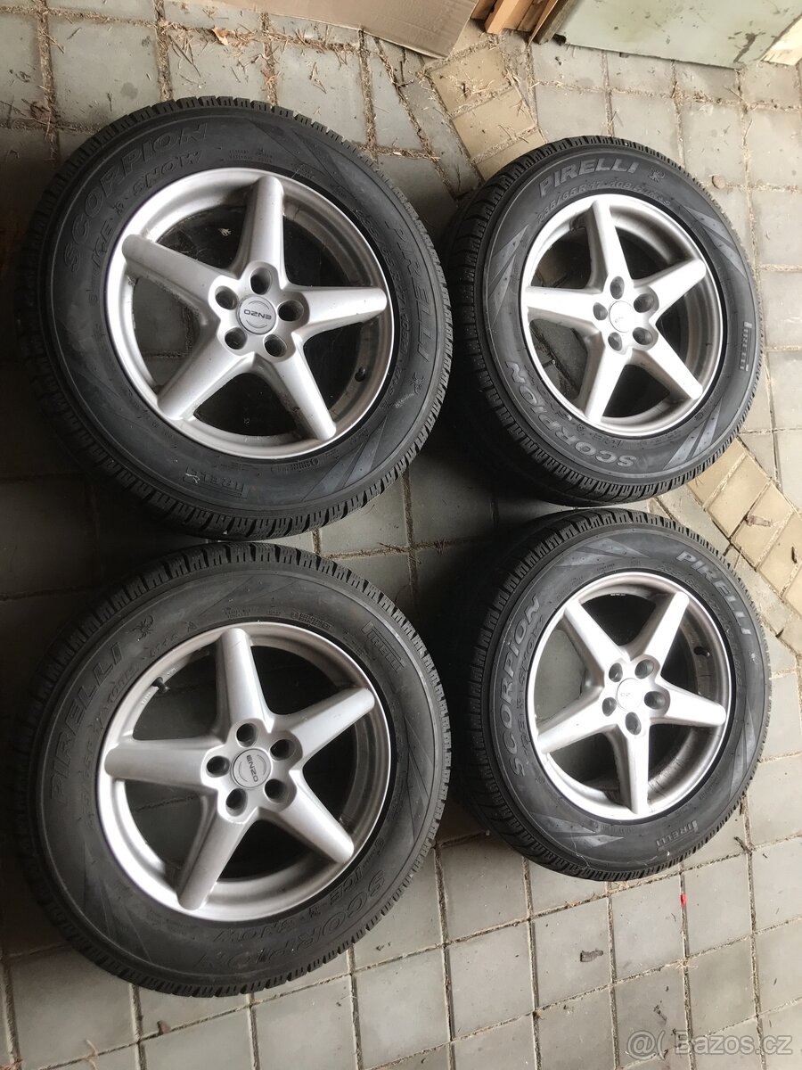 235/65/17 R17 Audi Q5 Touareg, VW, zimní pneu + kola 5x112