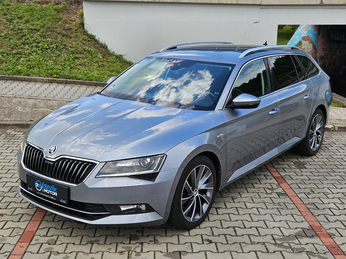 Škoda Superb III L&K 2.0TDI 140kw DSG 4x4 WEBASTO 149tis.KM