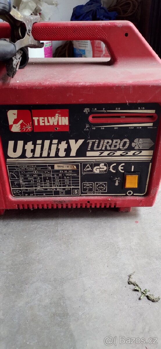 Trafosvářečka UTILITY 1650 Turbo