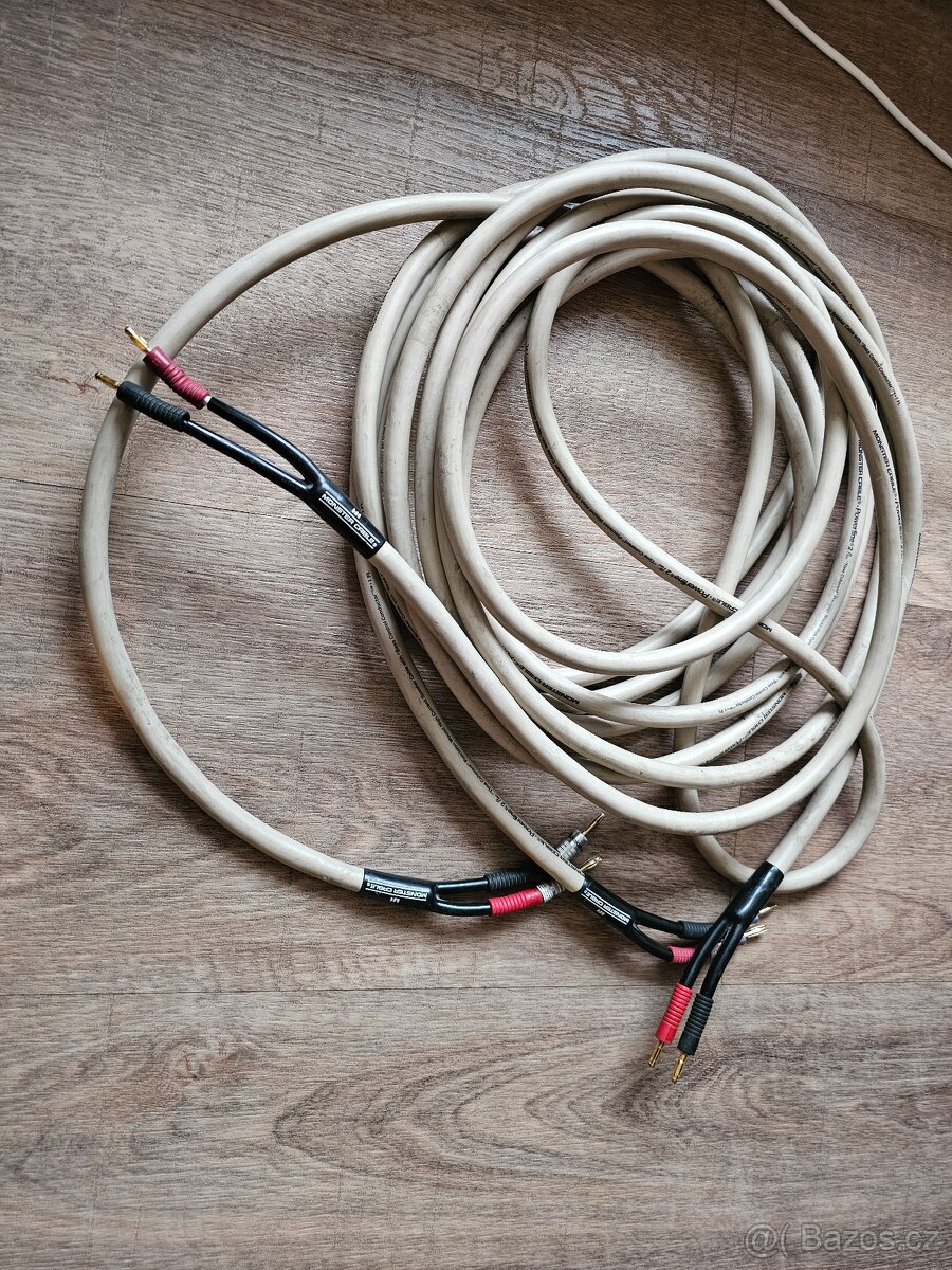 Reproduktorový kabel Monster cable powerline 2 plus, 2 x 5m