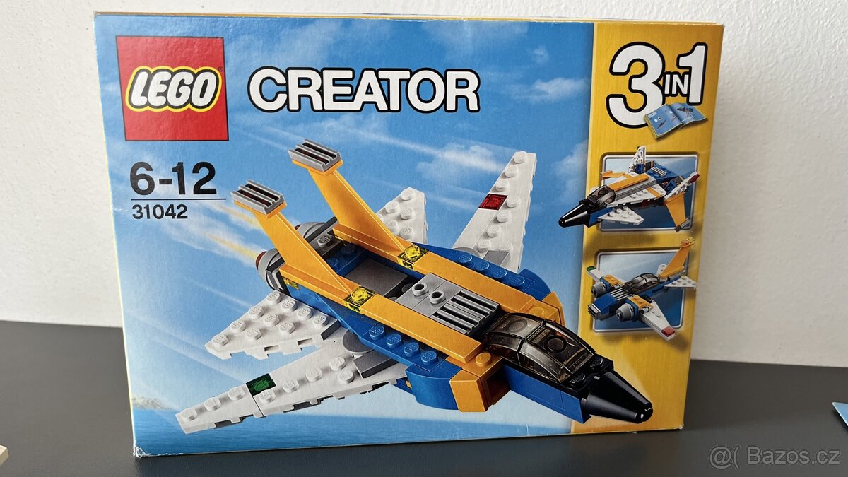 LEGO Creator 3v1 31042 Super stíhačka