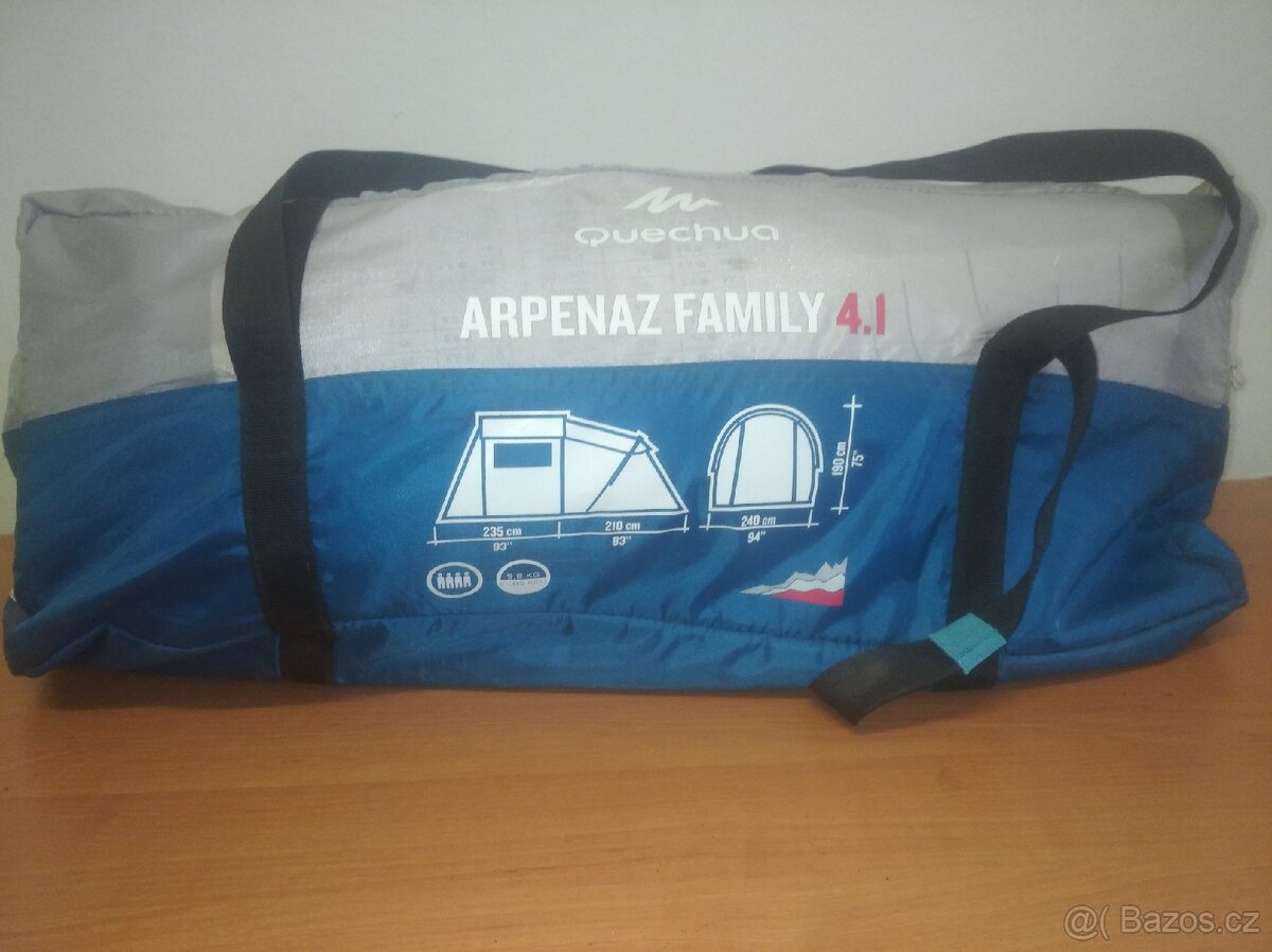 Stan arpenaz family 4.1 pro 4 osoby + spacak