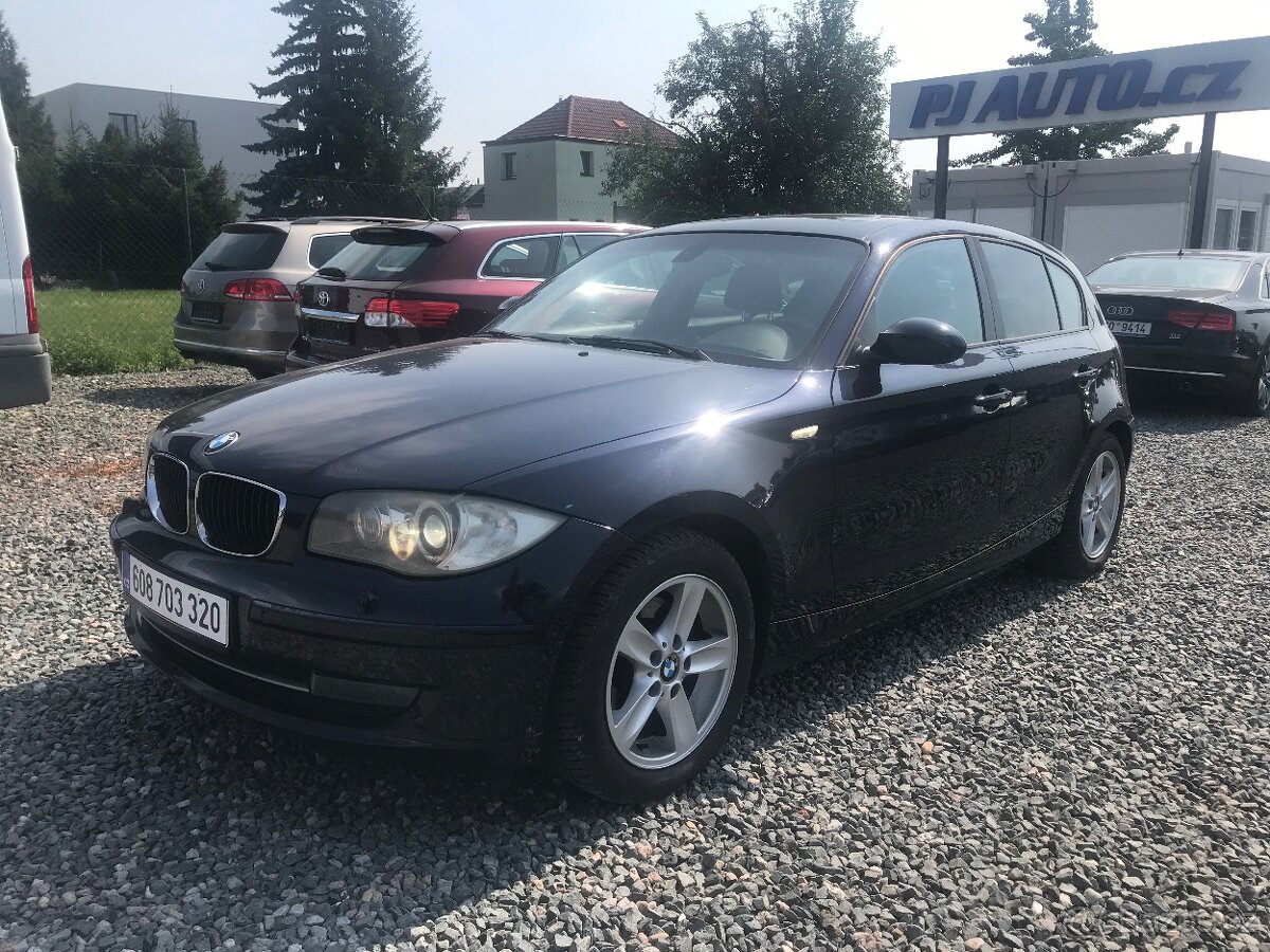 BMW Řada 1 118 D 105 KW,ŠÍBR,XENON,KLIMA.