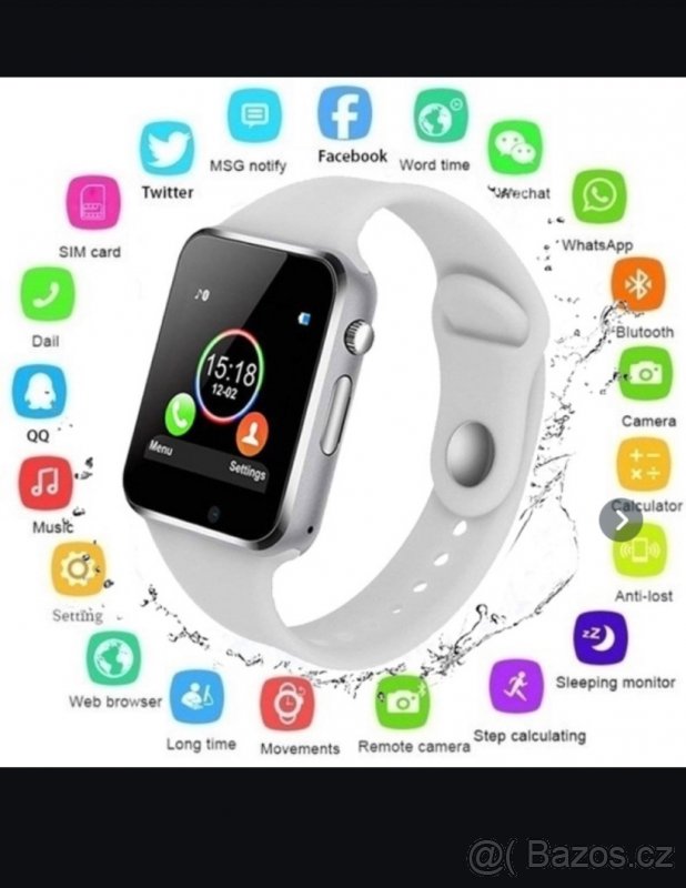 Dětské smart watch App,s kamerou, sim, chytré hodinky