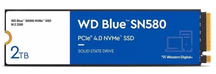 Notebook disk SSD Western Digital Blue SN580 2TB