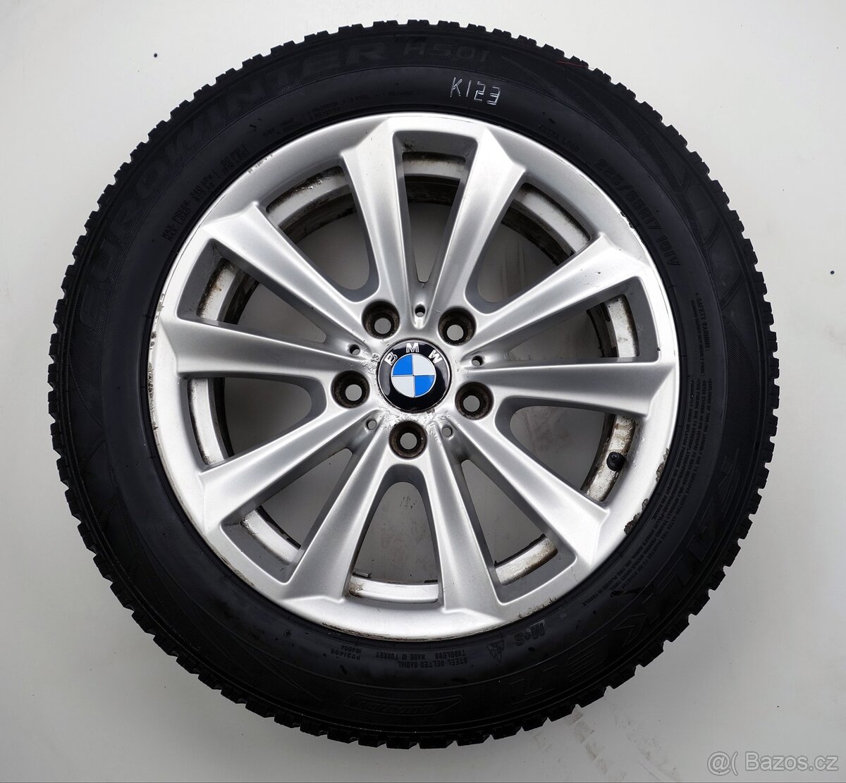 BMW 5 F10 F11 - Originání 17" alu kola - Zimní pneu