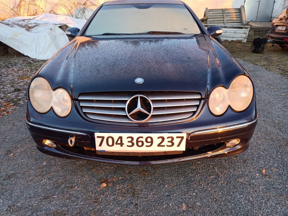 //Mercedes CLK 270cdi , w209,125kw, 2005//DÍLY