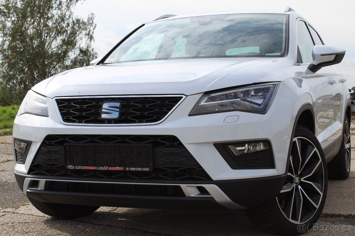 Seat Ateca Xcellence 2.0 Tdi 110kw 4x4 117000km servis kůže