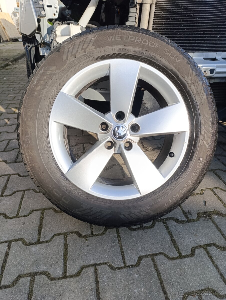 ALU kola Škoda r17 5x112