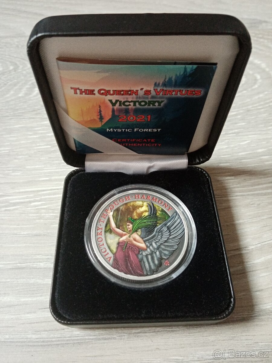 1 oz stříbrná mince The Queen"s Virtues Mystic Forest  2021