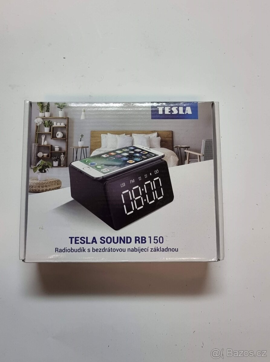 Radiobudík s nabíjecí stanicí TESLA Sound RB150