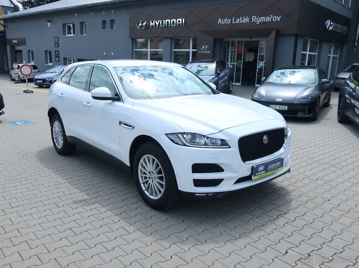 AKCE Jaguar F-Pace 2.0 20d  4x4 DPH 1MAJITEL AUTOMAT TOP