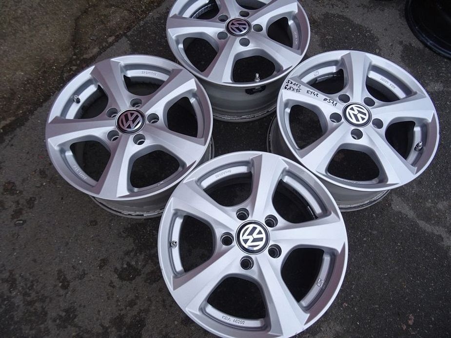 Alu disky na Škoda, VW, 15",rozteč 5x112, ET 42, šířka 6,5J