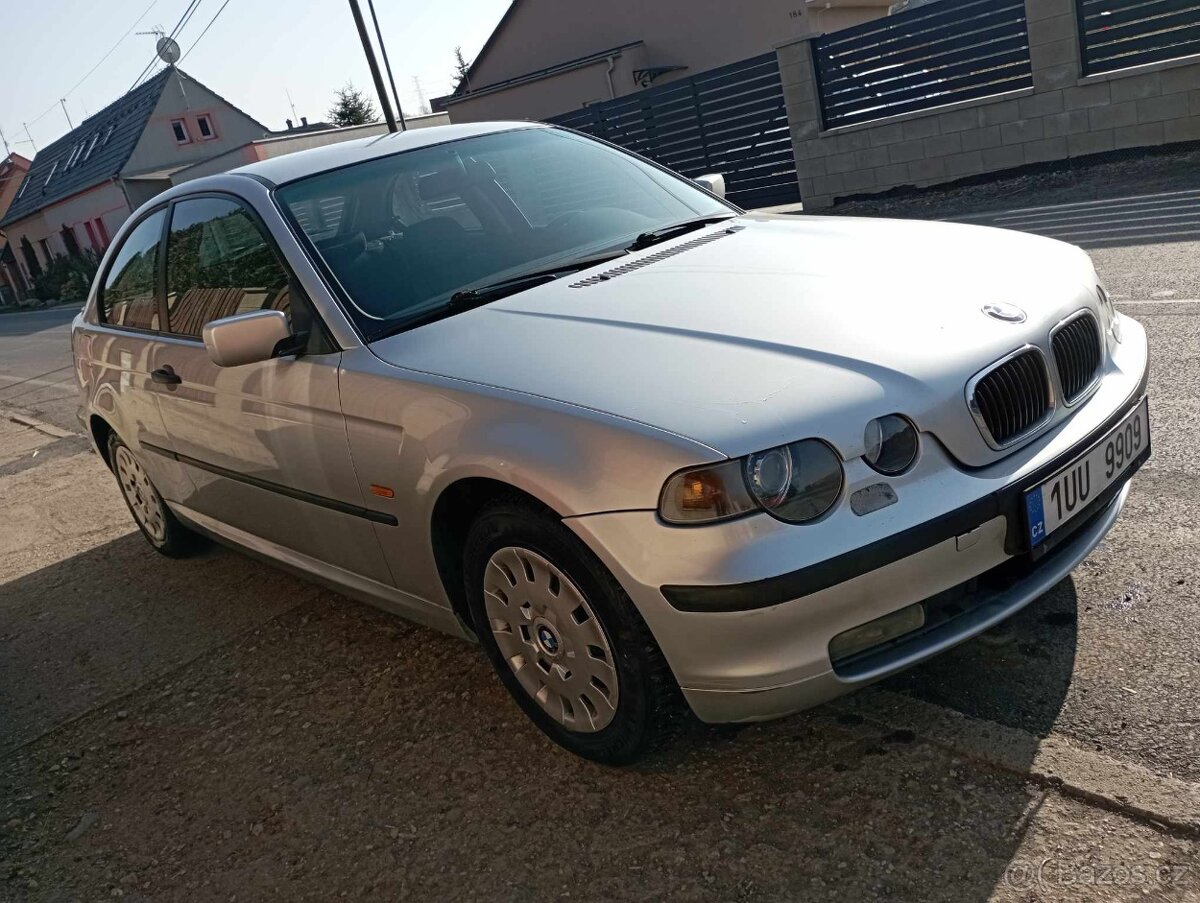 Bmw e46 316ti compact xenon, stk 11.25 na opravu